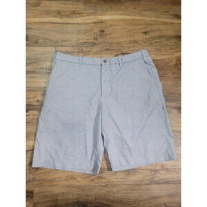 Callaway Shorts Mens 40 Gray Print Golf Opti Dri Active Waistband Performance